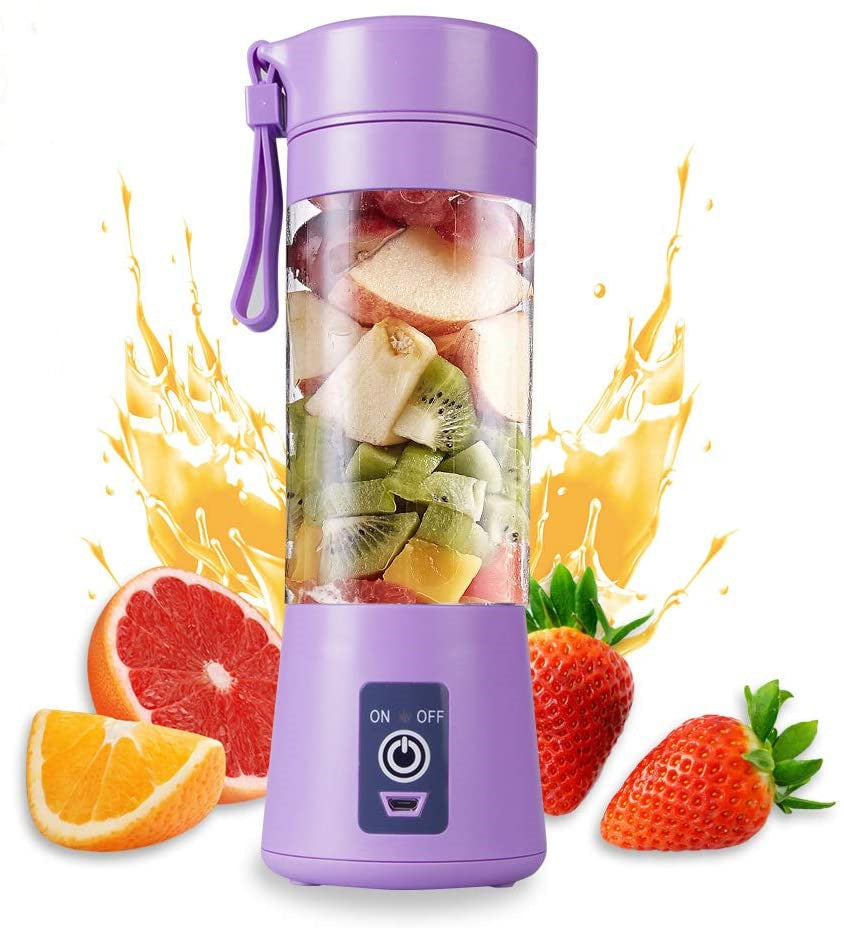 Portable Blender-Juicer With USB Reachable Port