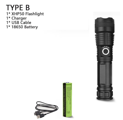 Powerful Usb Led Flashlight