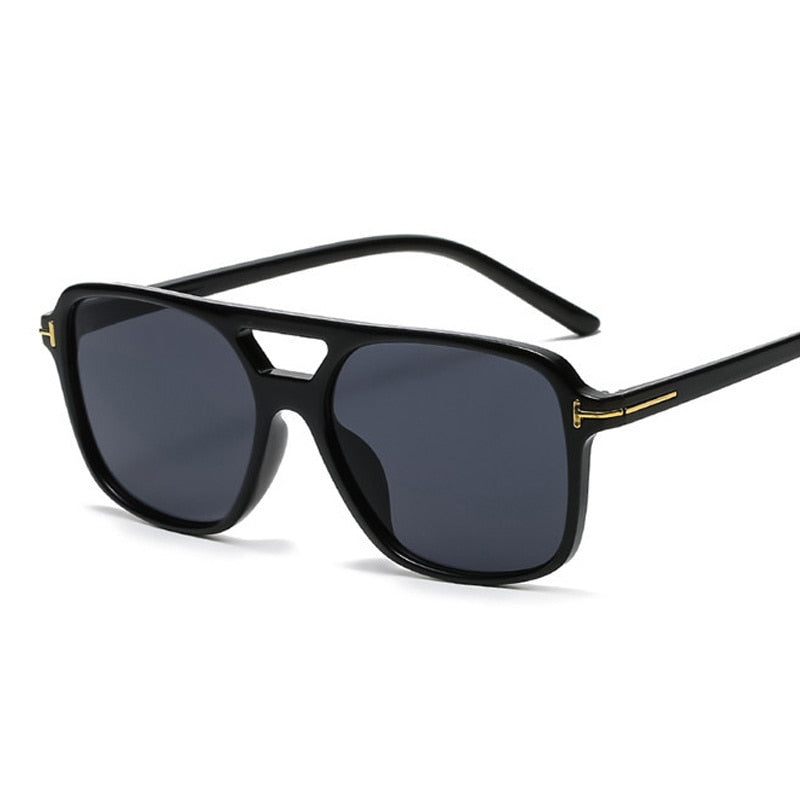 Women's Vintage Retro Square Sunglasses