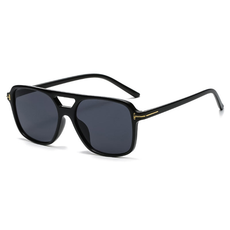 Women's Vintage Retro Square Sunglasses