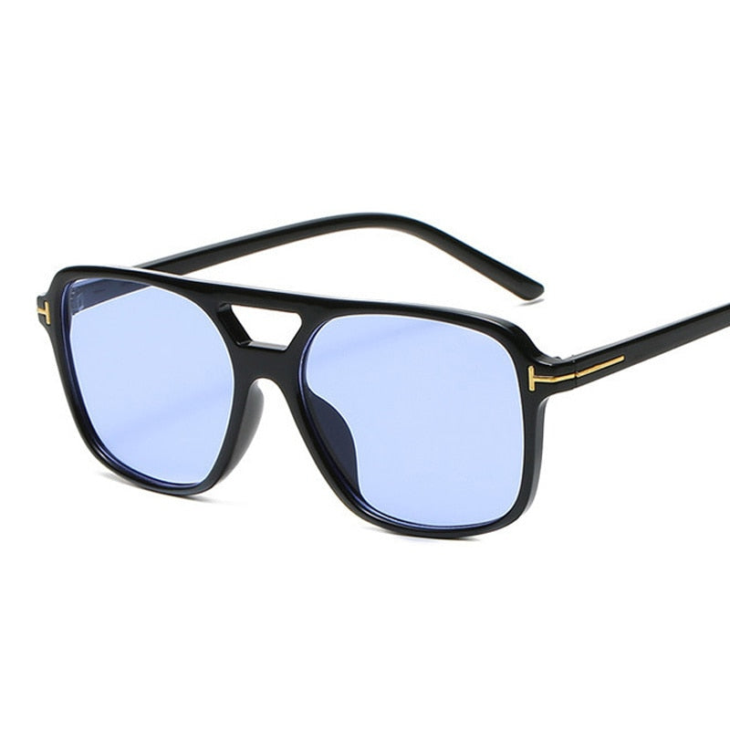 Women's Vintage Retro Square Sunglasses