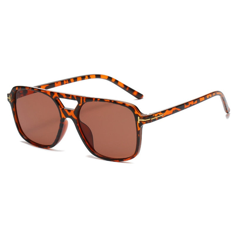 Women's Vintage Retro Square Sunglasses