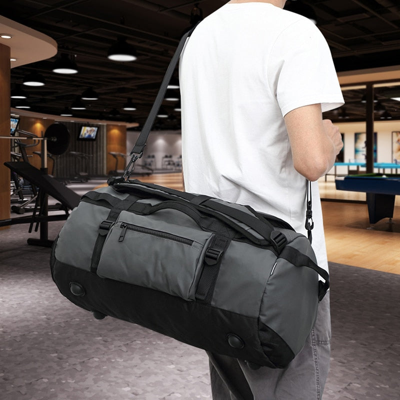 Waterproof Multifunctional Nylon Shoulder Travel Bag