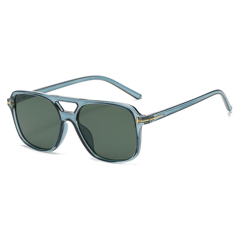 Women's Vintage Retro Square Sunglasses