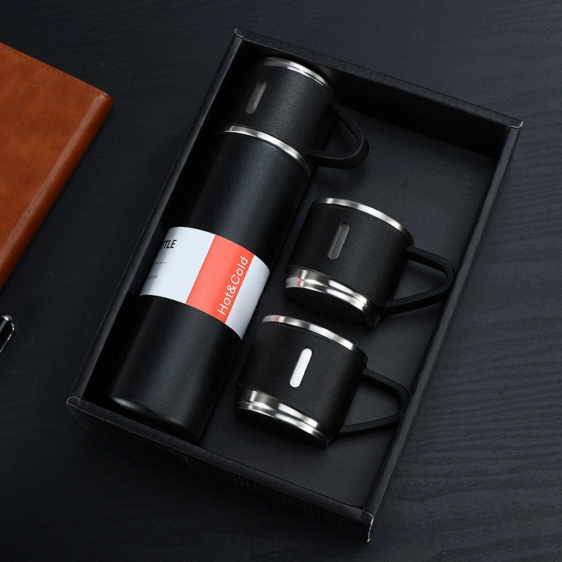 Travel Insulated 500ml Double-Layer Stainless Steel Thermos