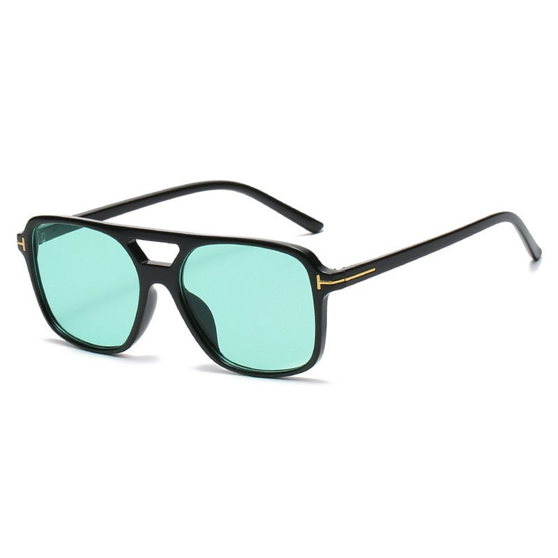 Women's Vintage Retro Square Sunglasses