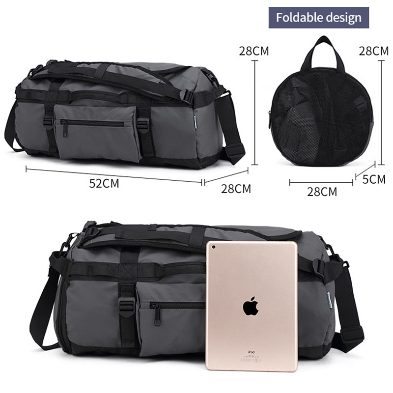 Waterproof Multifunctional Nylon Shoulder Travel Bag
