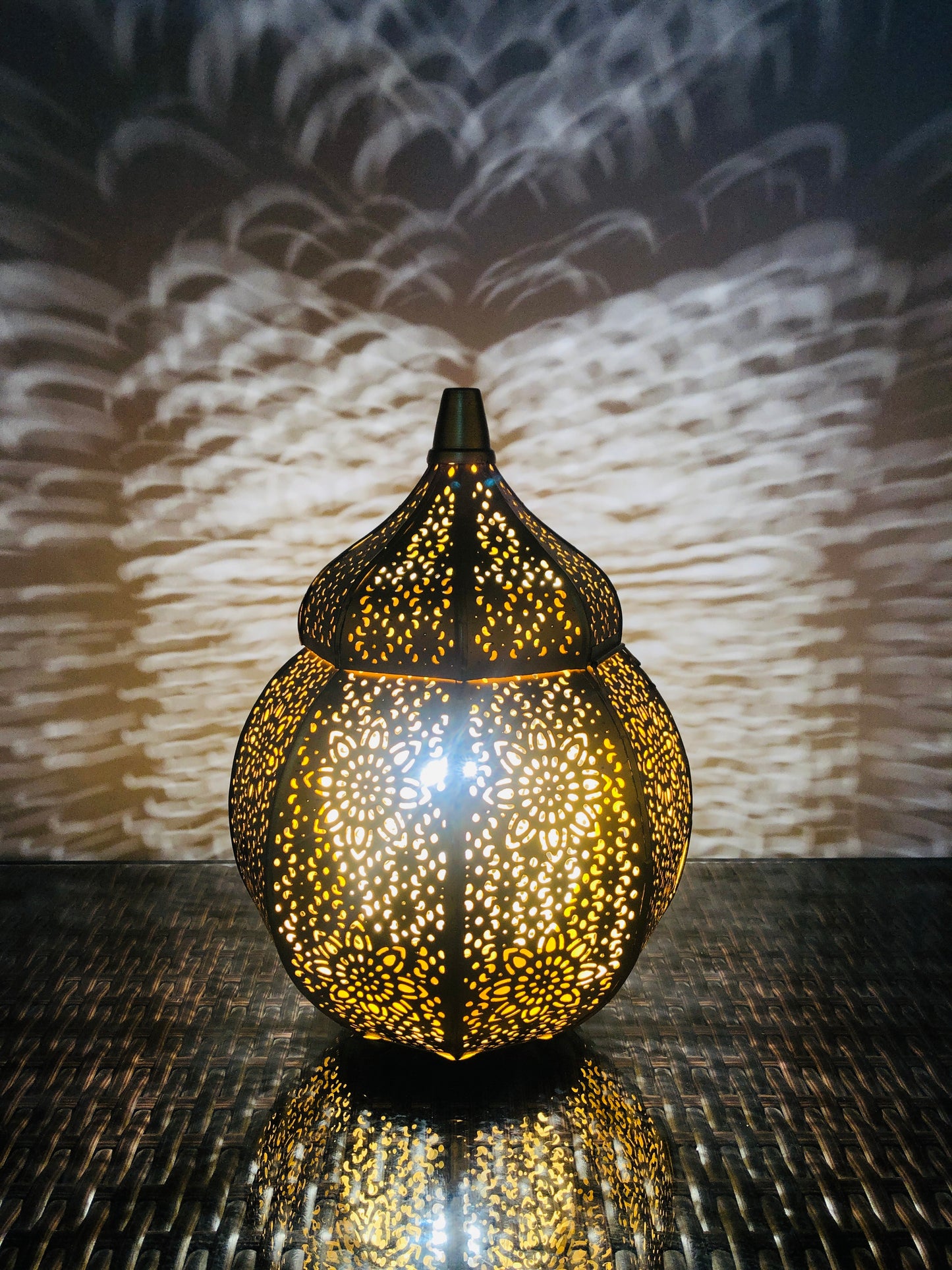 Classic Fancy Moroccan, Metal Decorative Table Lamps