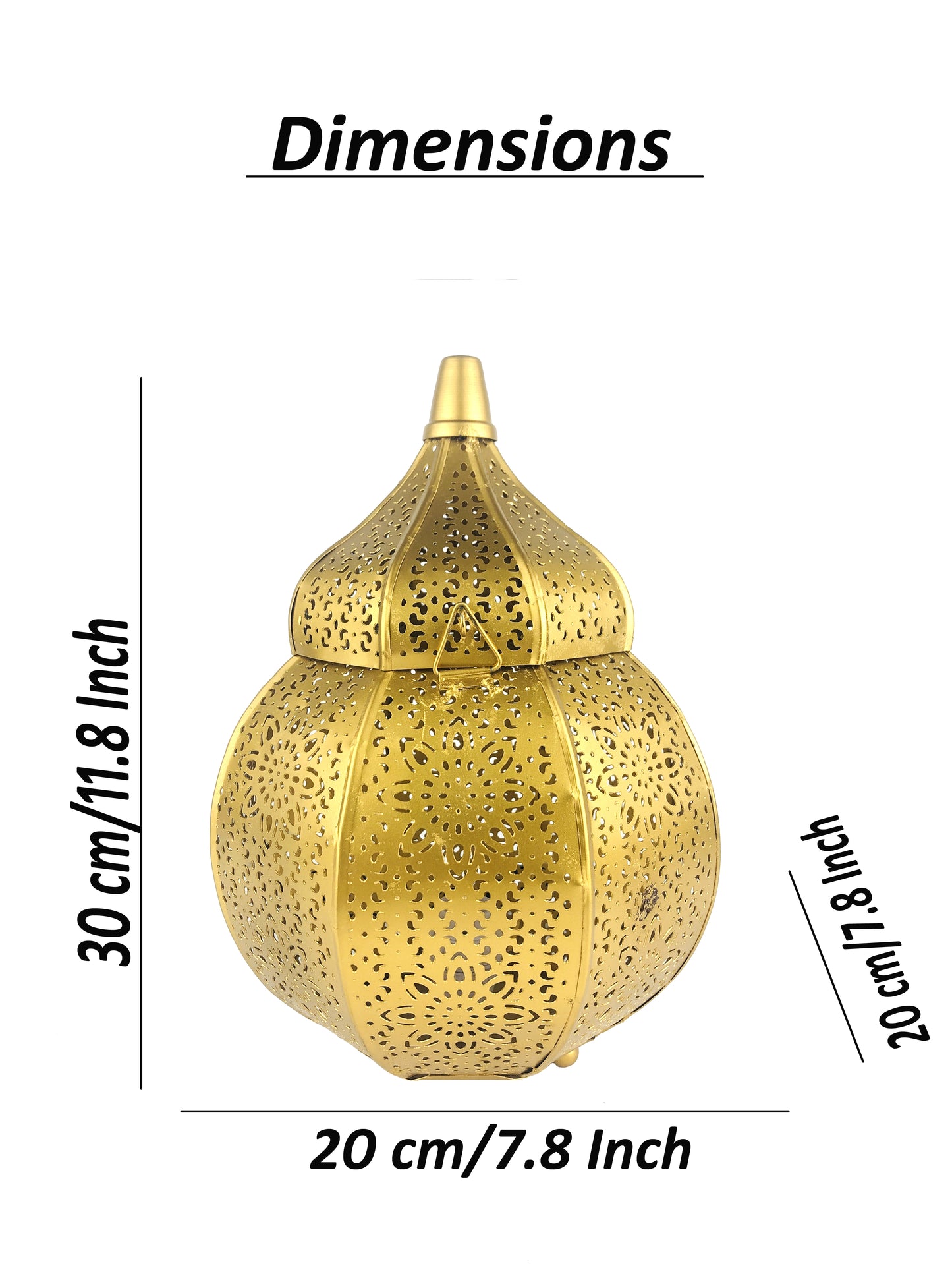 Classic Fancy Moroccan, Metal Decorative Table Lamps
