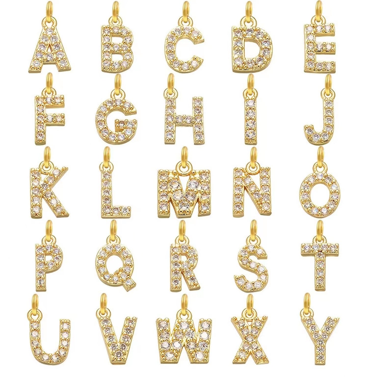 Fashion Jewelry European And American 26 Letters Necklace