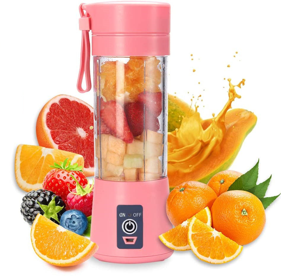 Portable Blender-Juicer With USB Reachable Port