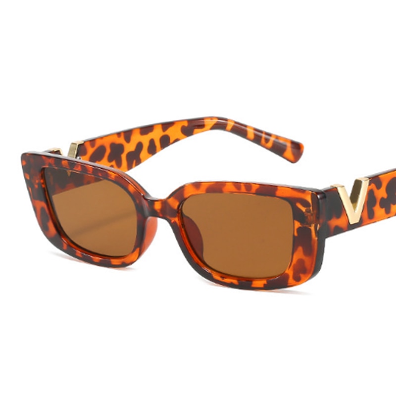 Retro Classic Designer Women's Rectangle Sunglasses